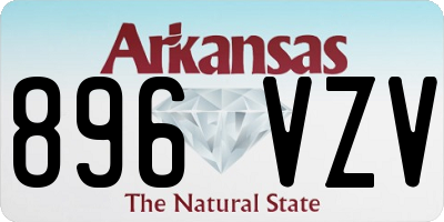 AR license plate 896VZV