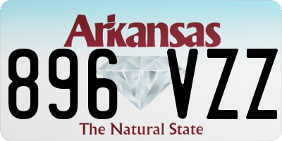 AR license plate 896VZZ