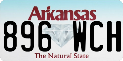 AR license plate 896WCH