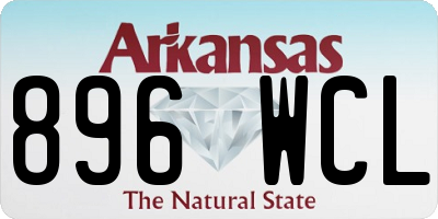 AR license plate 896WCL
