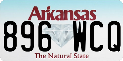 AR license plate 896WCQ