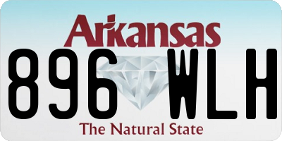 AR license plate 896WLH