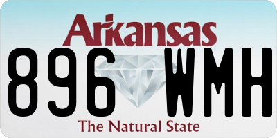 AR license plate 896WMH