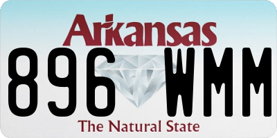 AR license plate 896WMM