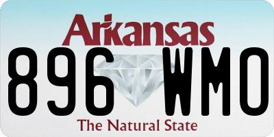 AR license plate 896WMO