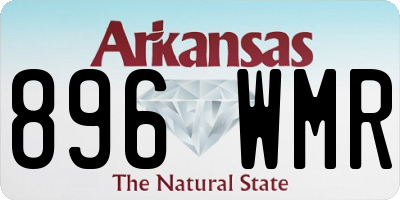 AR license plate 896WMR