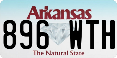 AR license plate 896WTH
