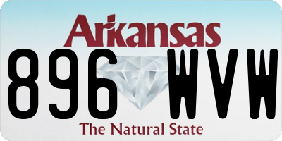 AR license plate 896WVW