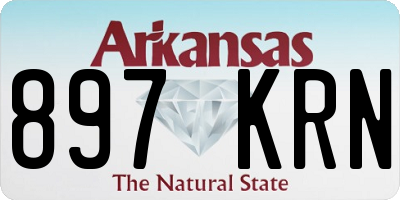 AR license plate 897KRN