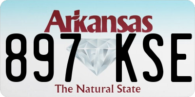 AR license plate 897KSE