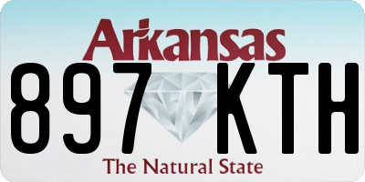 AR license plate 897KTH