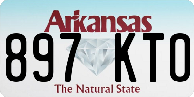 AR license plate 897KTO