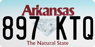 AR license plate 897KTQ