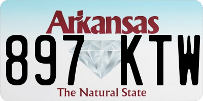 AR license plate 897KTW