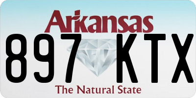 AR license plate 897KTX