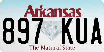 AR license plate 897KUA