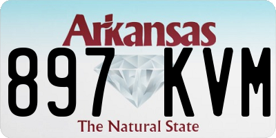 AR license plate 897KVM
