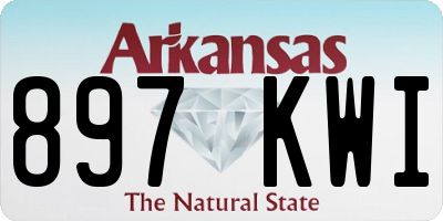AR license plate 897KWI