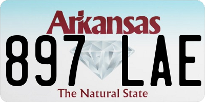 AR license plate 897LAE