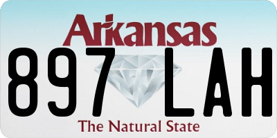 AR license plate 897LAH