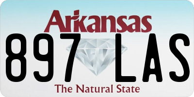 AR license plate 897LAS