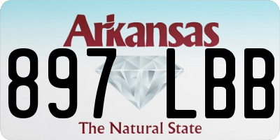 AR license plate 897LBB