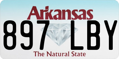AR license plate 897LBY