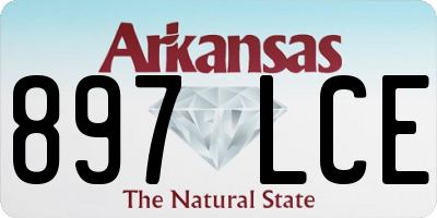 AR license plate 897LCE