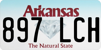 AR license plate 897LCH