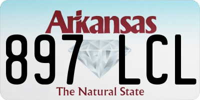 AR license plate 897LCL