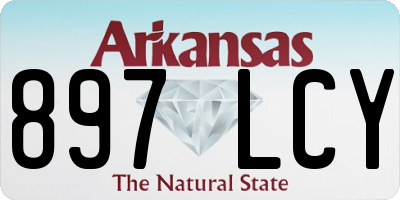 AR license plate 897LCY