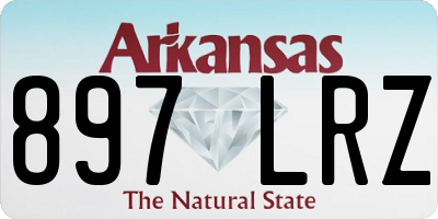AR license plate 897LRZ
