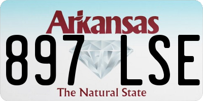AR license plate 897LSE