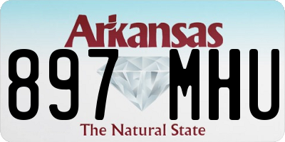 AR license plate 897MHU