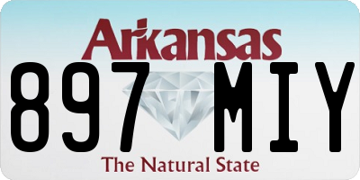 AR license plate 897MIY
