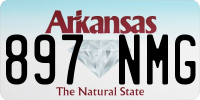 AR license plate 897NMG