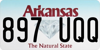 AR license plate 897UQQ