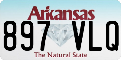AR license plate 897VLQ