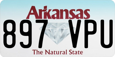 AR license plate 897VPU