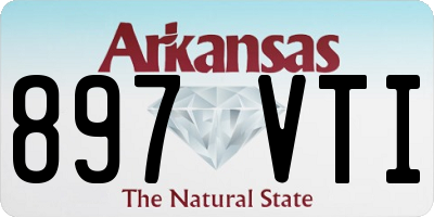 AR license plate 897VTI