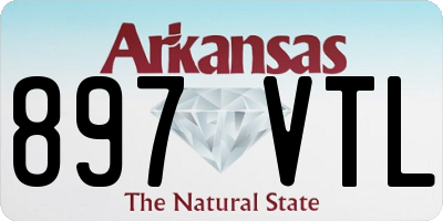 AR license plate 897VTL