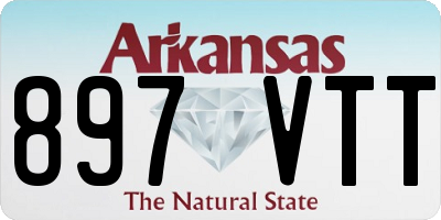 AR license plate 897VTT