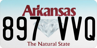 AR license plate 897VVQ