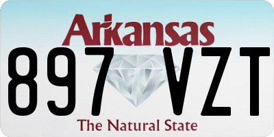 AR license plate 897VZT
