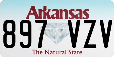 AR license plate 897VZV