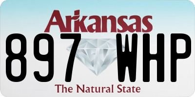 AR license plate 897WHP