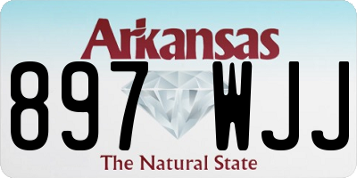 AR license plate 897WJJ