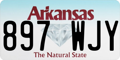 AR license plate 897WJY