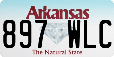 AR license plate 897WLC