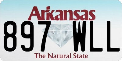 AR license plate 897WLL